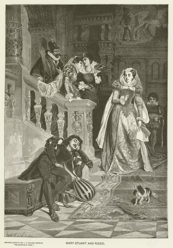 Mary Stuart e Rizzio de David Dalhoff Neal