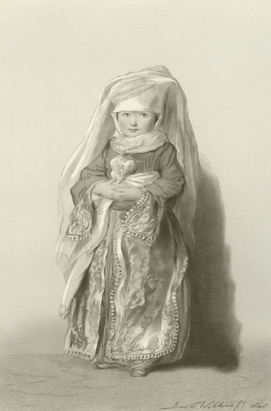 A filha do almirante Walker de David Wilkie