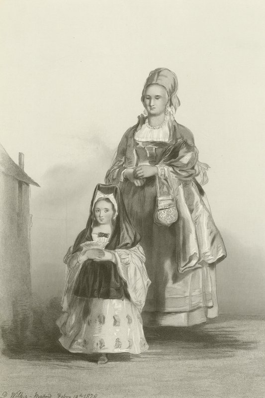 O Senoritta e sua enfermeira de David Wilkie
