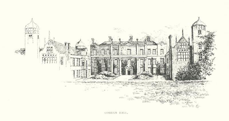 Cobham Hall (litografia) de Duncan Moul