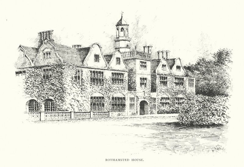 Rothamsted House (litografia) de Duncan Moul