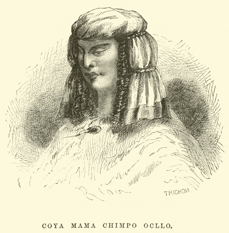 Coya Mama Chimpo Ocllo de Edouard Riou