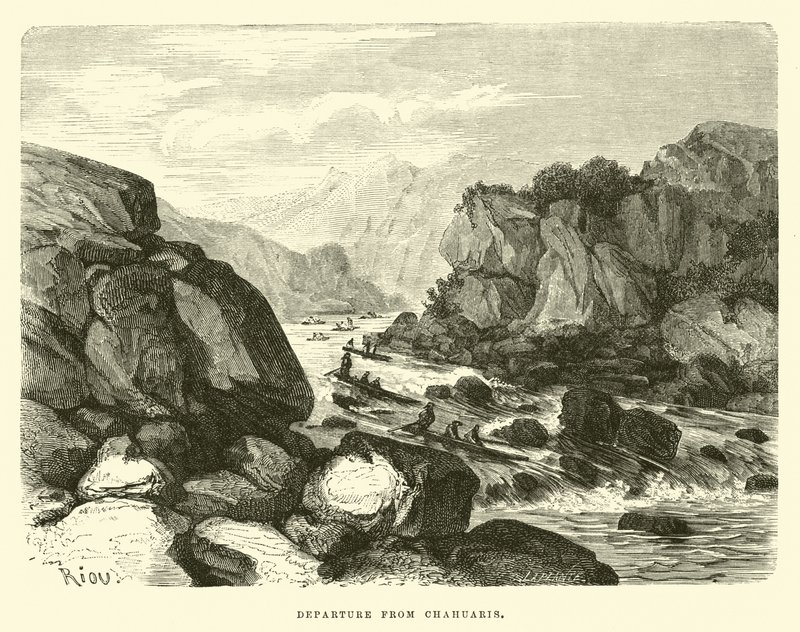 Partida de Chahuaris de Edouard Riou
