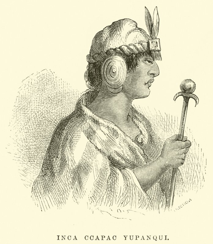 Inca Ccapac Yupanqui de Edouard Riou