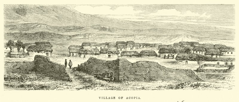 Aldeia de Acopia de Edouard Riou