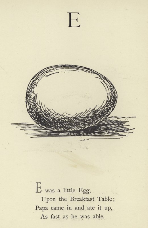 A letra E de Edward Lear