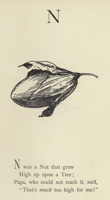 A letra N de Edward Lear