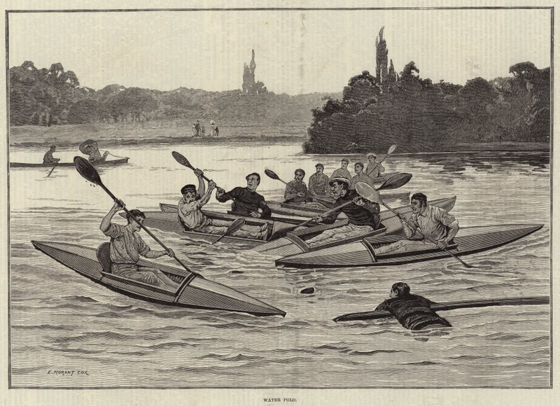 Pólo aquático de Edward Morant Cox