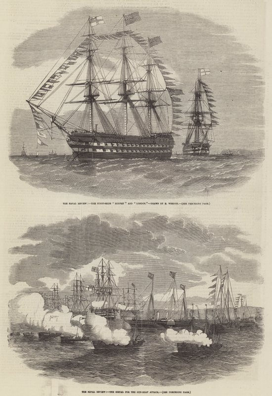 A revisão naval de Edwin Weedon