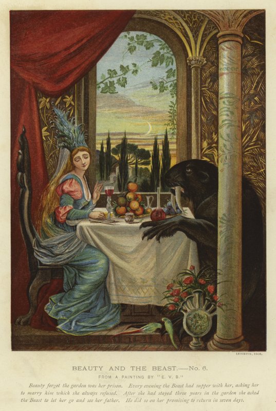 Cena da Bela e a Fera de Eleanor Vere Boyle