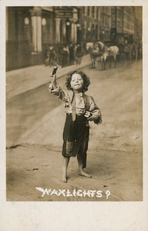 Cartão eduardiano de English Photographer