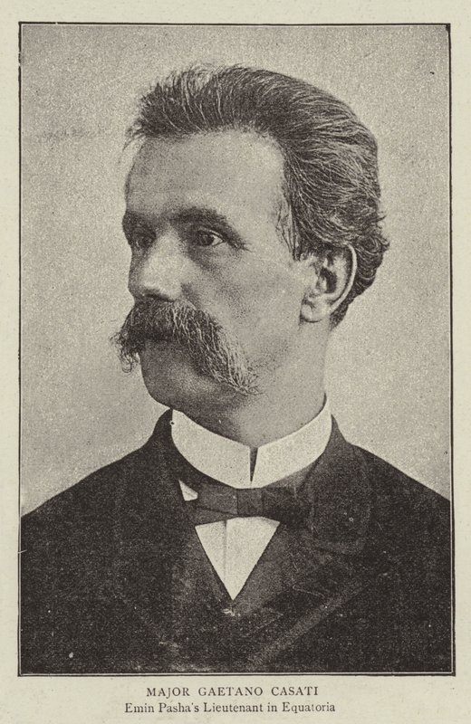 Major Gaetano Casati de English Photographer