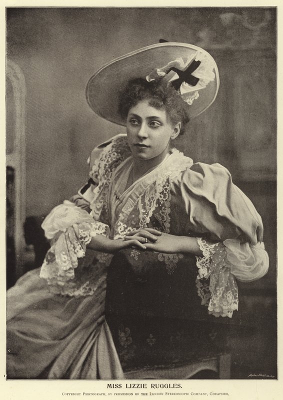 Miss Lizzie Ruggles de English Photographer