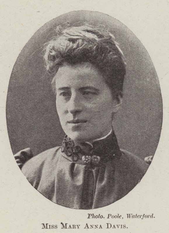Miss Mary Anna Davis de English Photographer