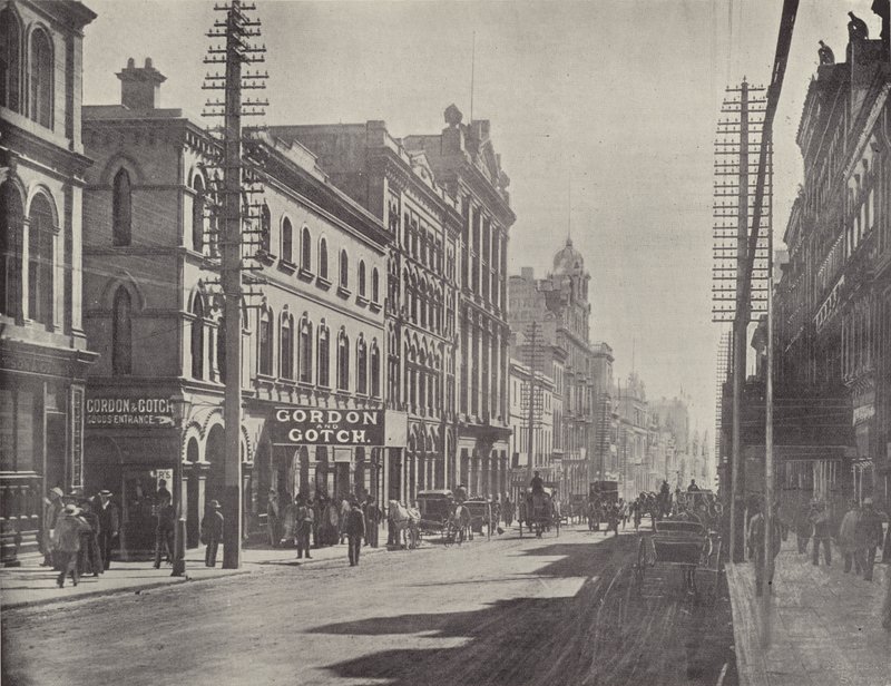 Pitt Street, Sydney de English Photographer