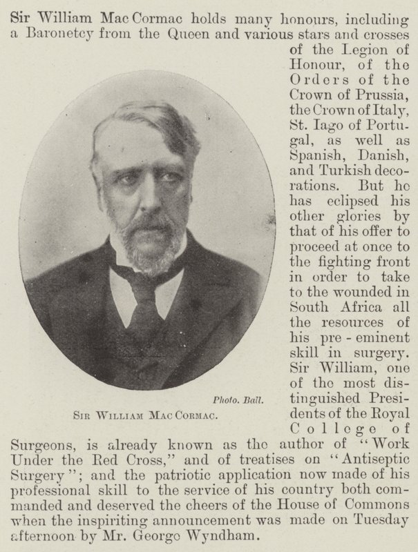 Sir William MacCormac de English Photographer