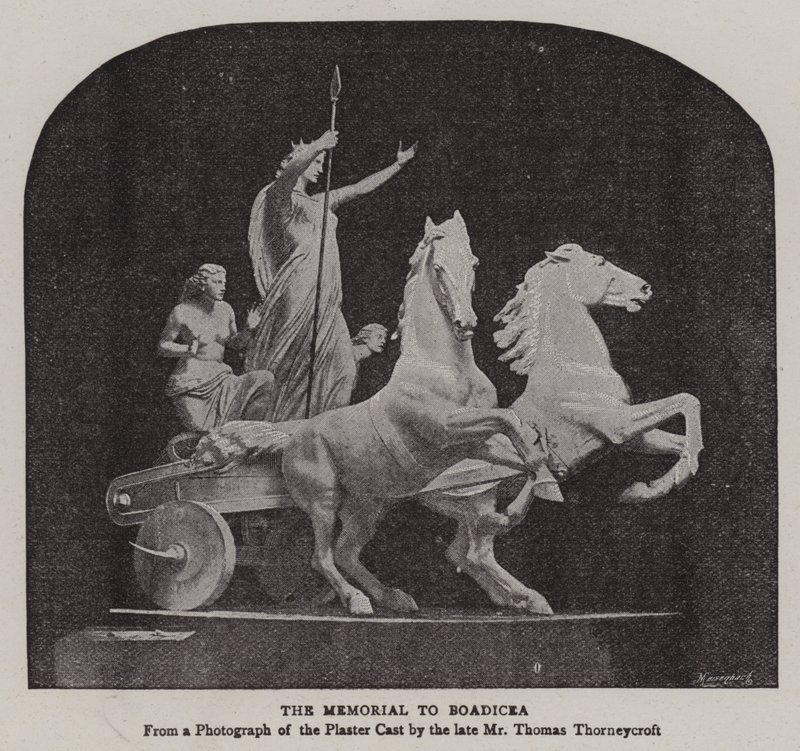 O memorial a Boadicea de English Photographer
