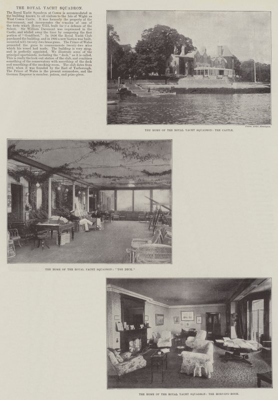 O Royal Yacht Squadron de English Photographer