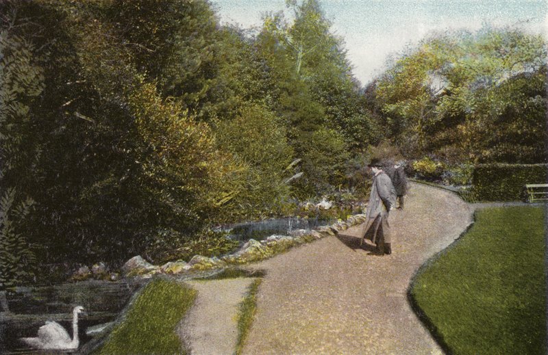 Vista em Ventnor Park de English Photographer