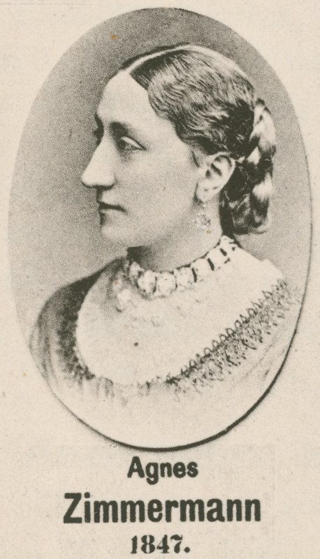 Agnes Zimmermann (gravura) de English School