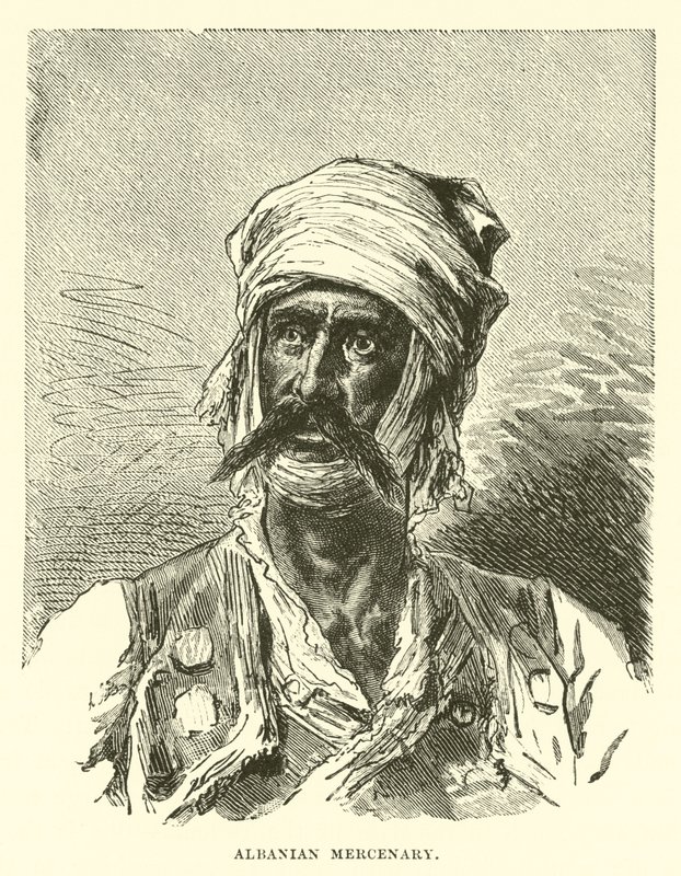 Mercenário albanês de English School