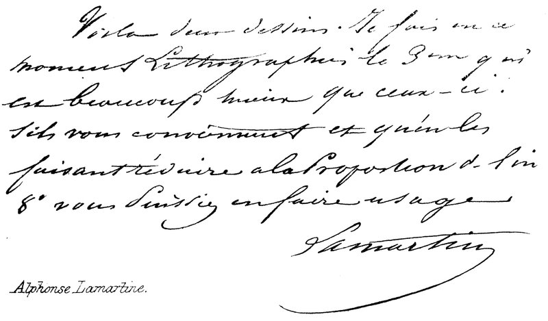 Alphonse Lamartine de English School