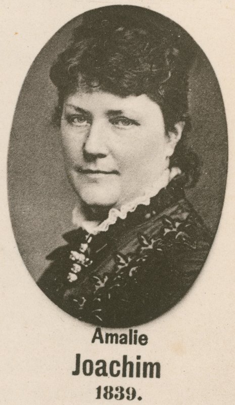 Amalie Joachim (gravura) de English School