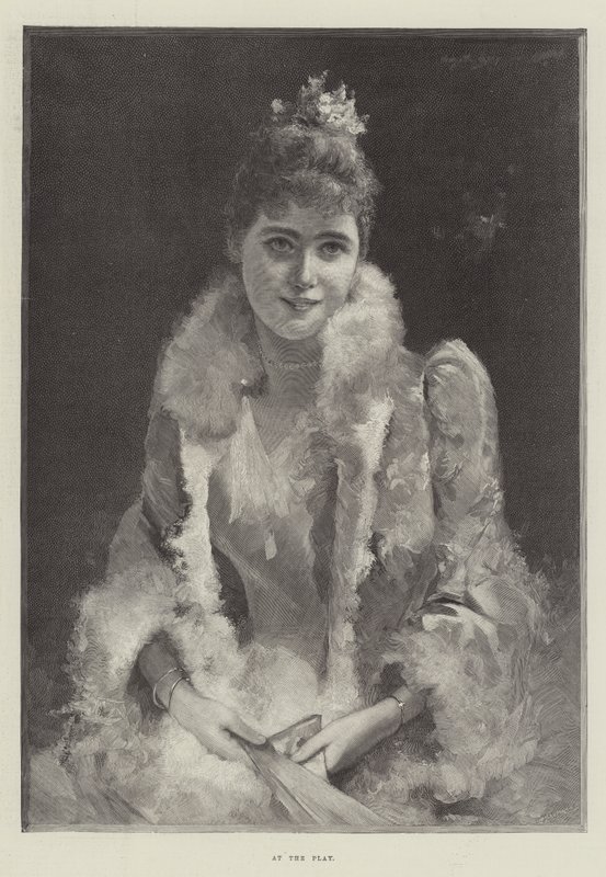 Na peça (gravura) de English School