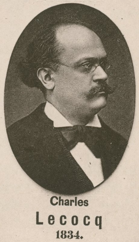 Charles Lecocq (gravura) de English School