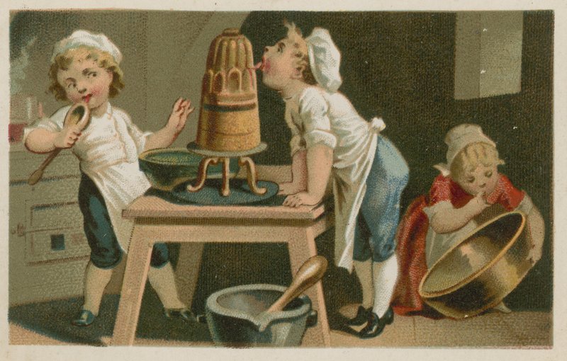 Crianças cozinhar de English School