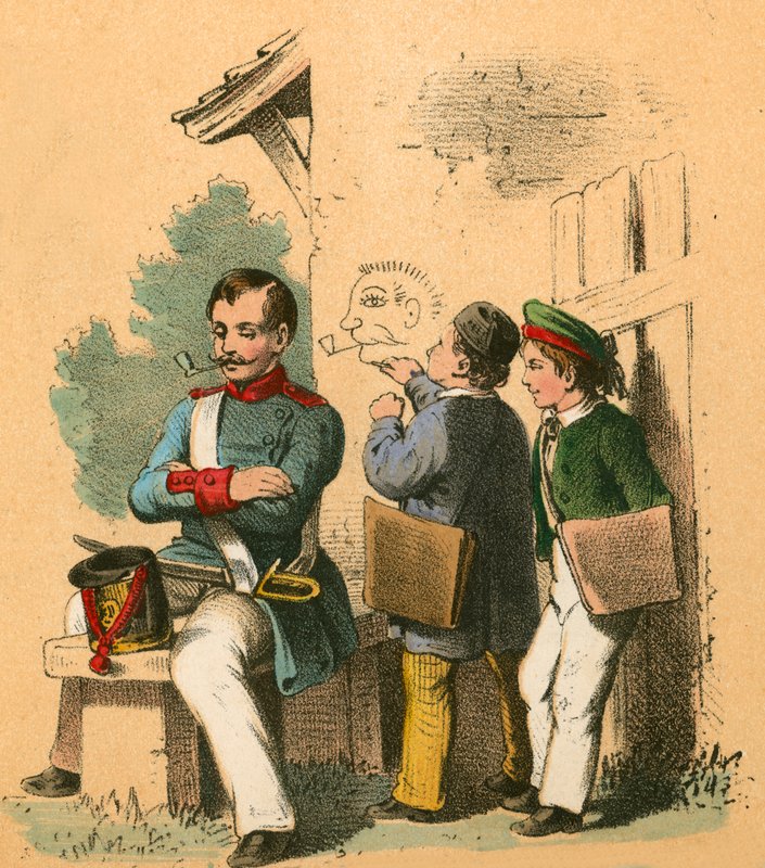 Crianças, desenho, soldado de English School
