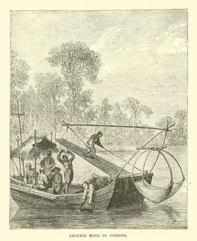 Modo chinês de pesca de English School