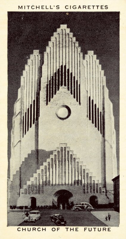 Igreja do Futuro (litho) de English School