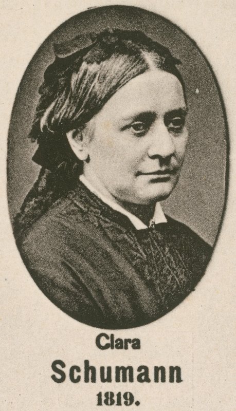 Clara Schumann (gravura) de English School