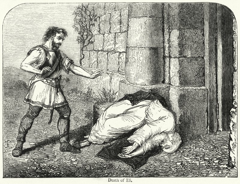 Morte de Eli (gravura) de English School