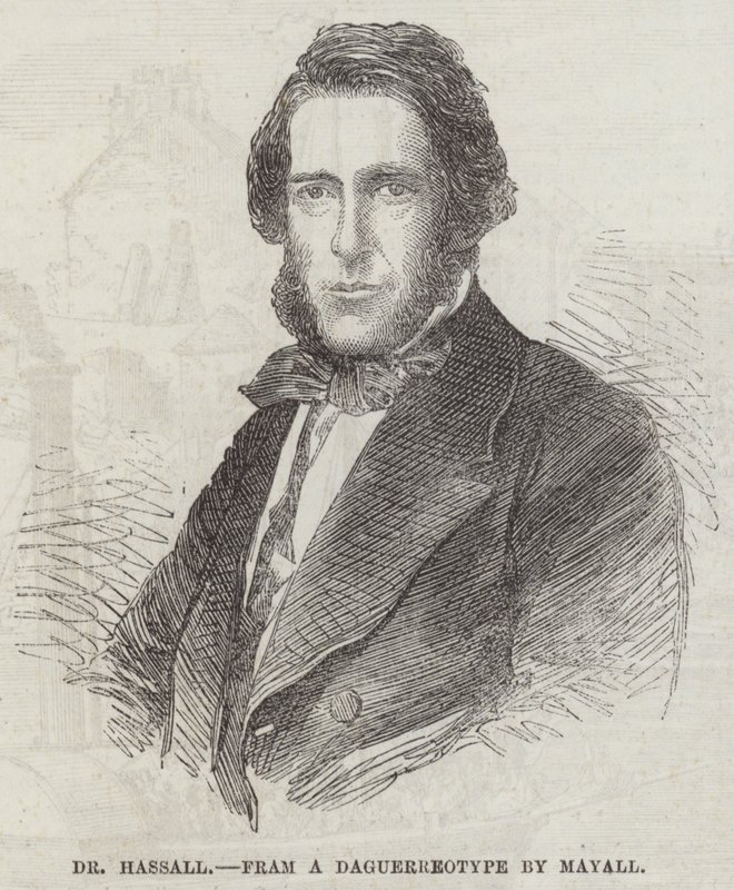 Dr. Hassall (gravura) de English School