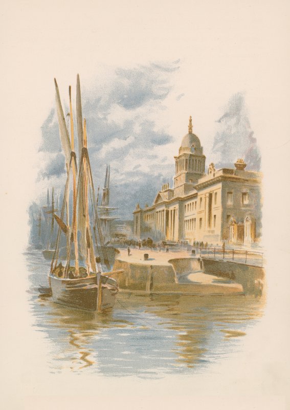Dublin Custom House e Quay de English School