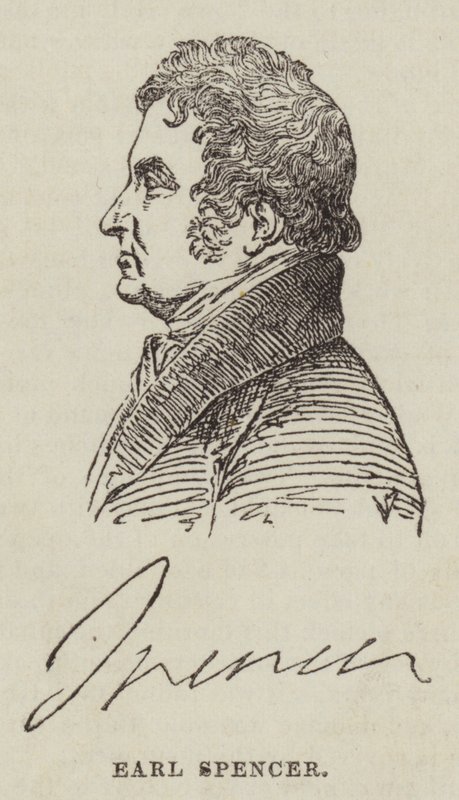 Earl Spencer (gravura) de English School