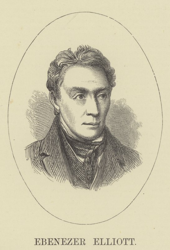 Ebenezer Elliott (gravura) de English School