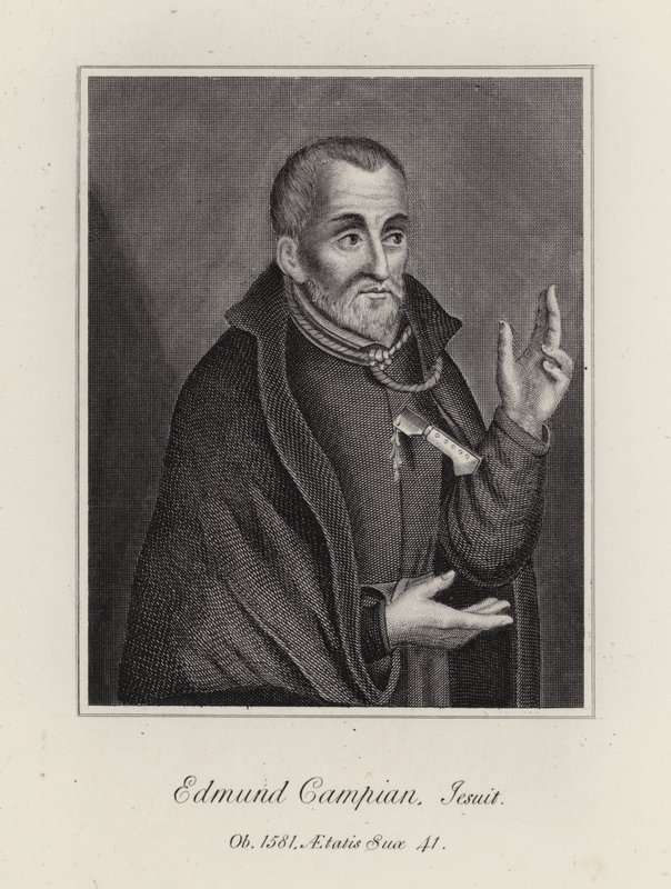 Edmund Campian (gravura) de English School