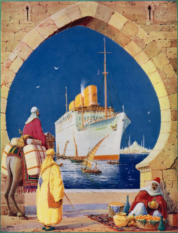 Egipto (cor litho) de English School