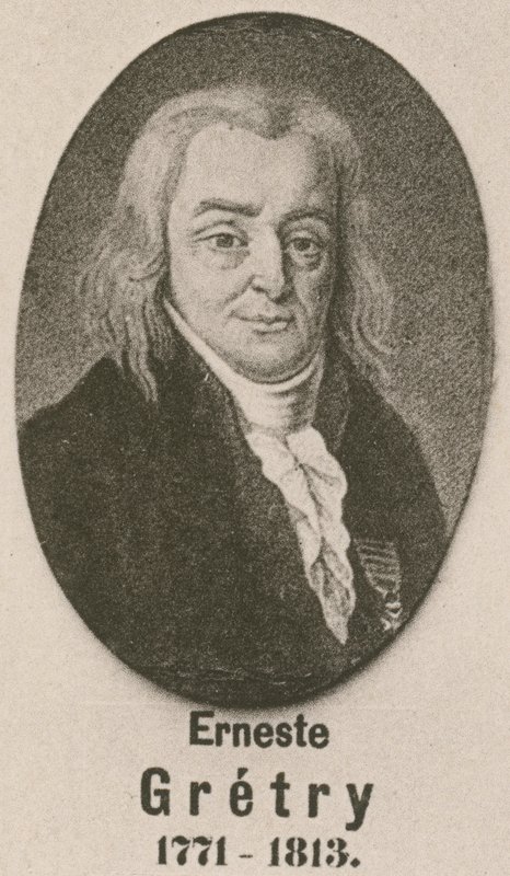 Erneste Gretry (gravura) de English School