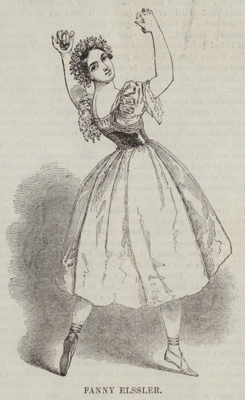 Fanny Elssler (gravura) de English School