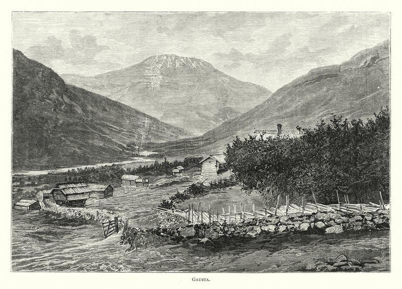 Gausta (gravura) de English School
