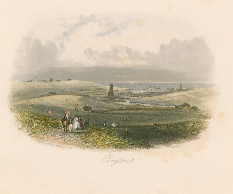 Vista geral de Brighton de English School