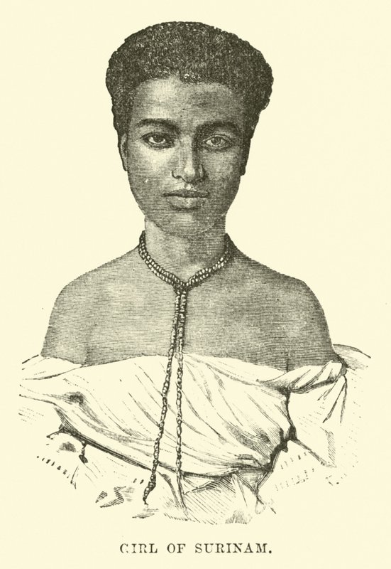 Menina do Suriname de English School