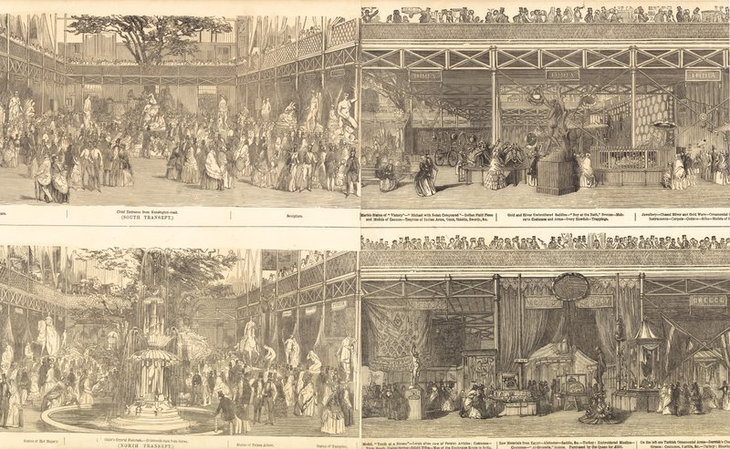 Grande Exposição 1851 de English School