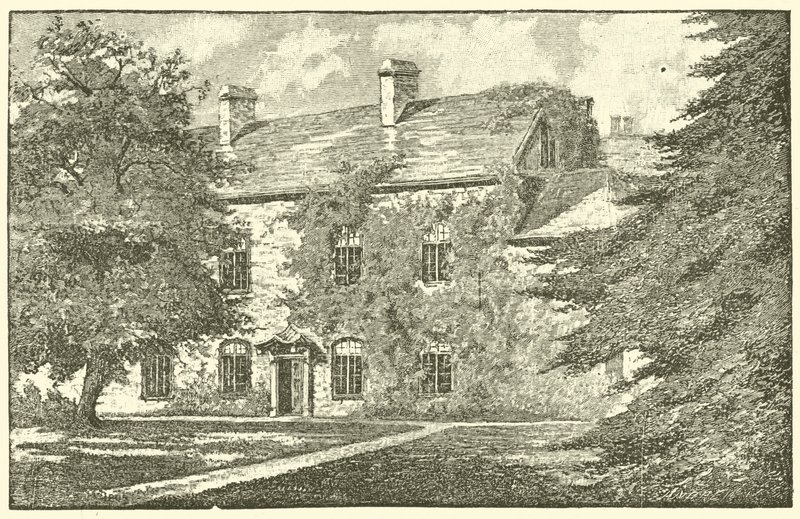 Griff House (gravura) de English School