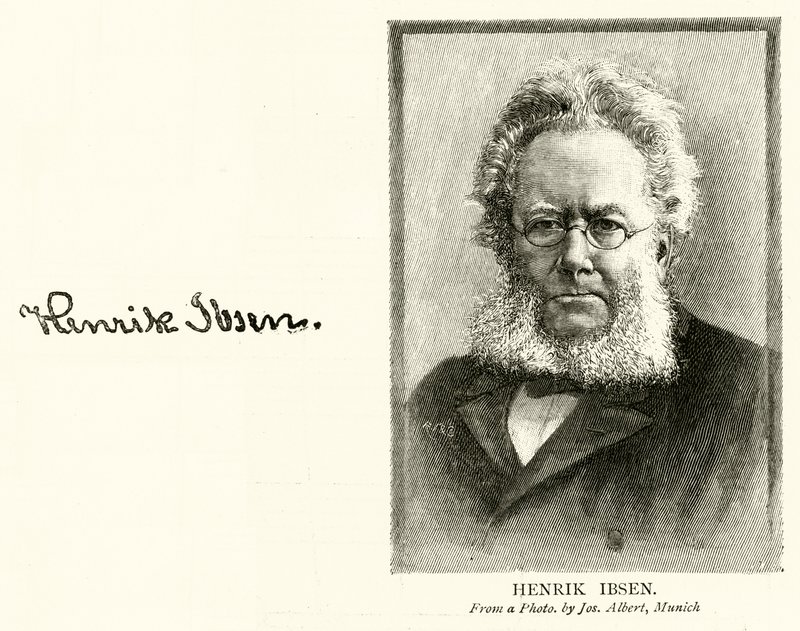 Henrik Ibsen (gravura) de English School
