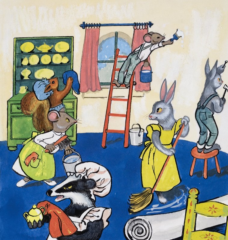 Decoração de casa de English School